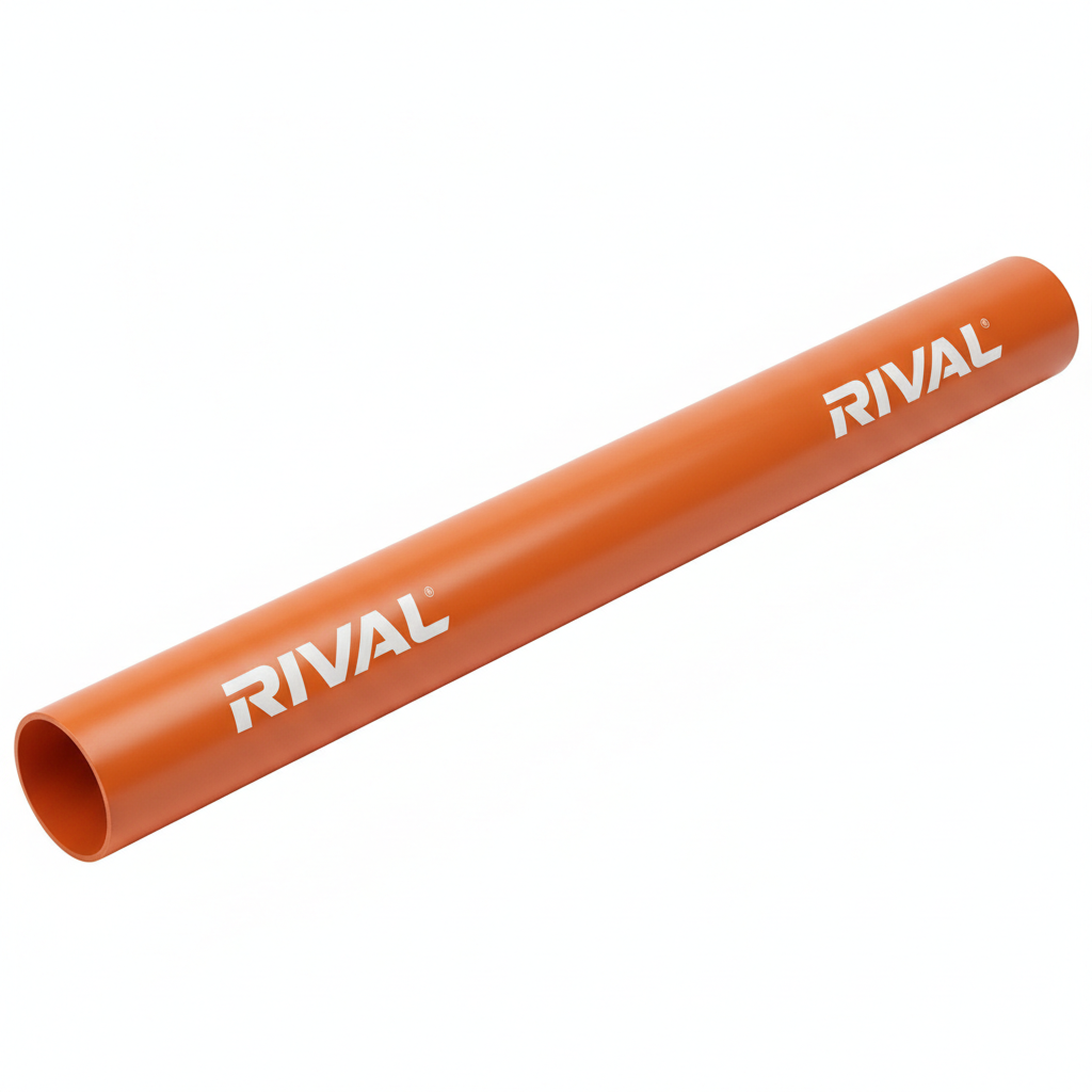Tubo Desagüe Rival 110mm x 3mts Liso