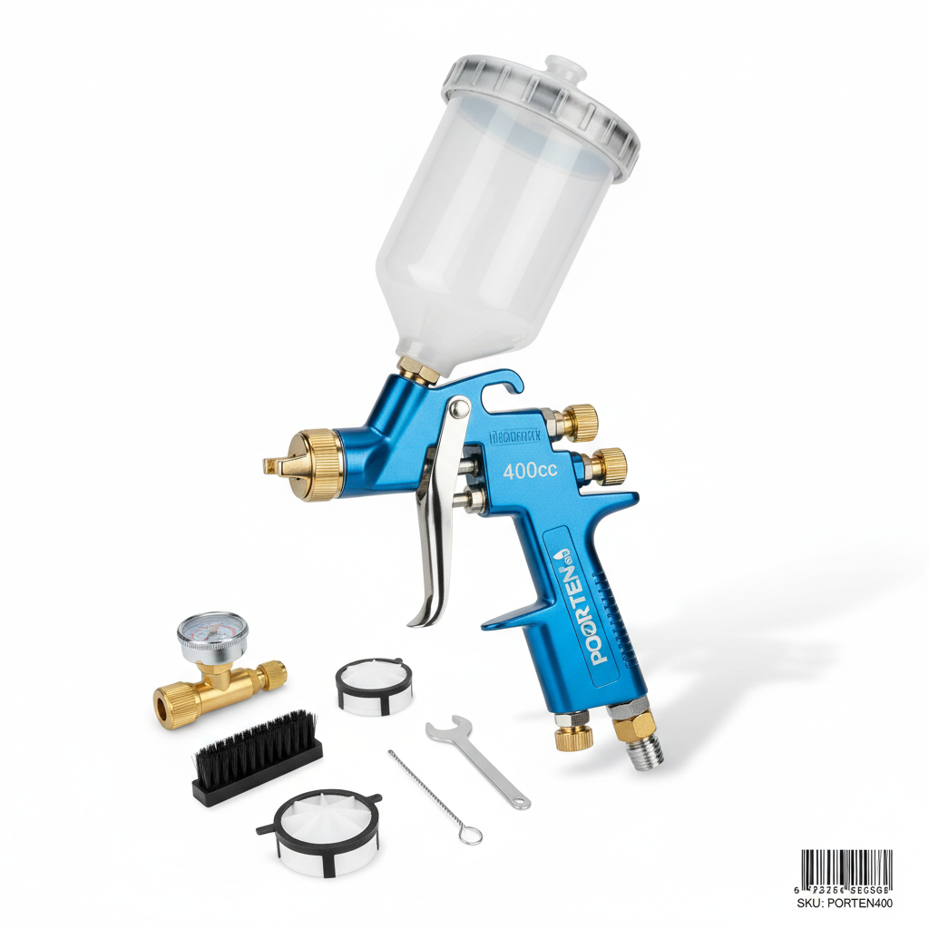 Pistola de gravedad Porten 400cc